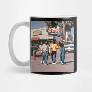 los angeles california people retro Mug